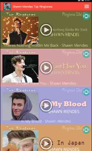 Shawn Mendes Top Ringtones 1