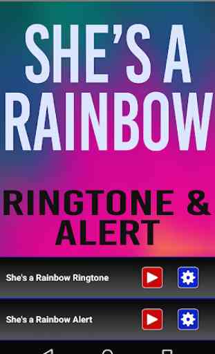 She's a Rainbow Ringtone 2