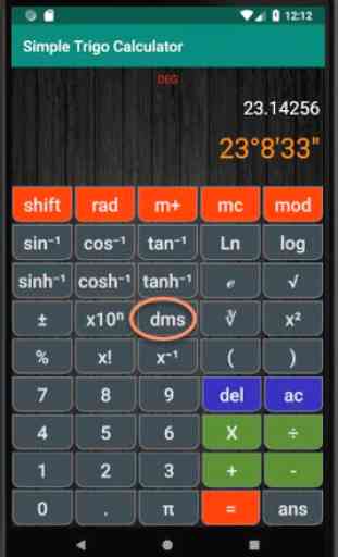 Simple Trigonometry Calculator 1