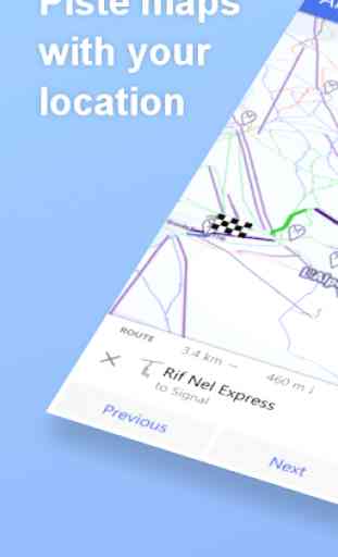 Ski Nav – Piste Map Routing 1