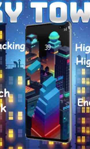 Sky Tower - Stack Endless Game 2