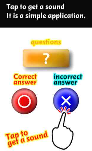 Sound effect of questions, correct and incorrect 1