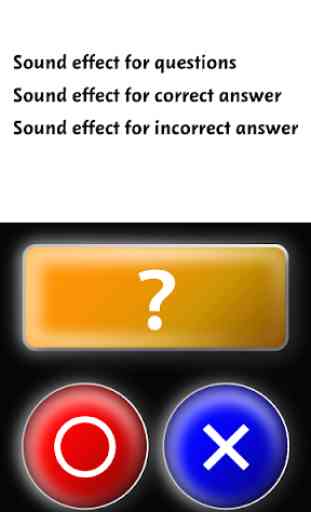Sound effect of questions, correct and incorrect 2