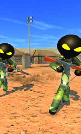 Stickman Army Fps Shooter - Stickman Counter Game 1