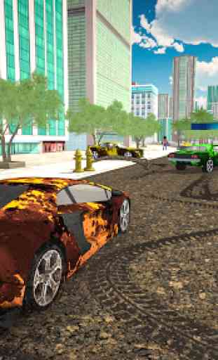 Stickman Car Wash Garage - Car Games 4