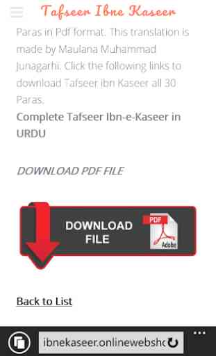 Tafseer Ibne Kaseer - English & Urdu Translation 4
