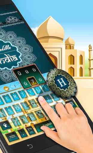 Taj Mahal keyboard Theme 1