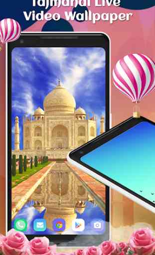 Taj Mahal Live Wallpaper Video 4