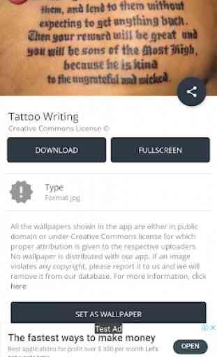 Tattoo Writing Designs 3
