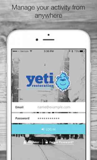 The Yeti Restoration App 2