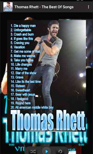 Thomas Rhett - The Best Of Songs 3
