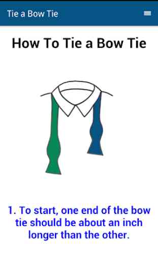 Tie a Bow Tie 1