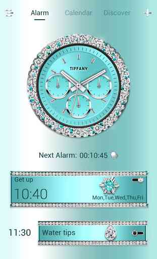 Tiffany GO Clock Theme 1