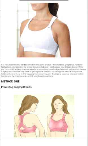 Tips 2 Tightening / Firming Your Breasts Naturally 3