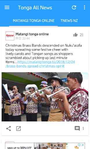 Tonga All News & Radio 1