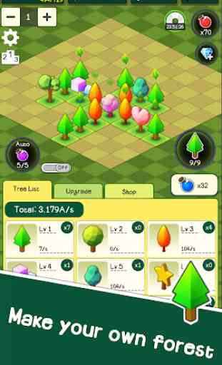 Tree Clicker : healing Idle Game 4