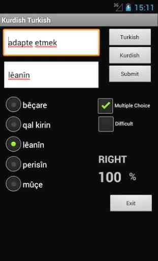 Turkish Kurdish Dictionary 3