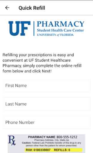 UF Student Health Pharmacy 2