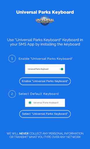 Universal Parks Keyboard 2