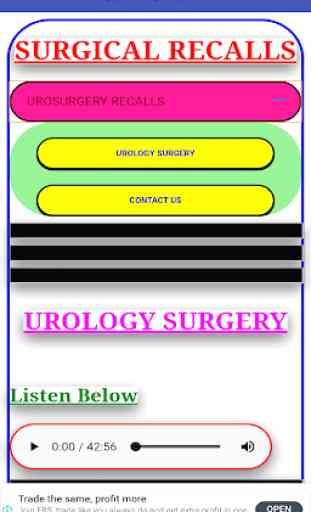 Urology Surgery Recalls 3