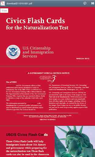 US Citizenship Flash Cards 1