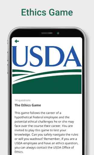 USDA Ethics 3