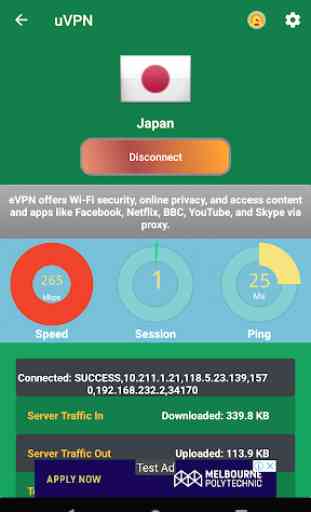 uVPN - Free Fast Secure Unlimited VPN 1