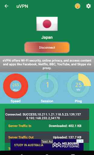 uVPN - Free Fast Secure Unlimited VPN 2