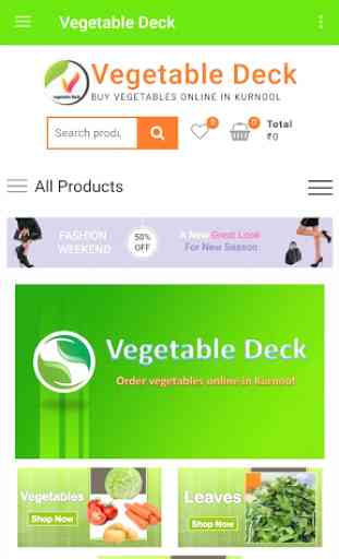 Vegetable Deck - Order Vegetables online Kurnool 1