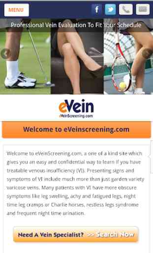 Vein Screening Online 1