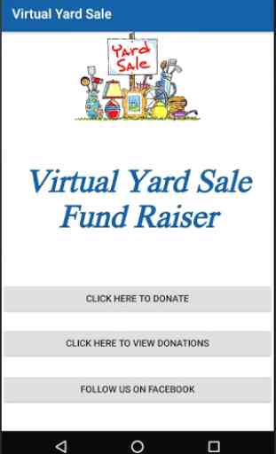 Virtual Yard Sale 2