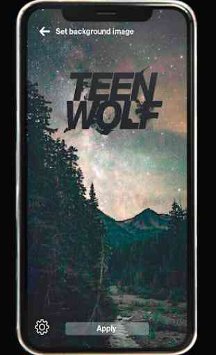 Wolf Teen Wolf Stilinski Alpha Screen Wallpaper 4