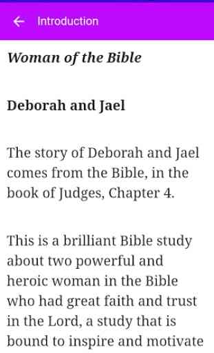 Woman of the Bible Deborah & Jael Bible Study LCNZ 2