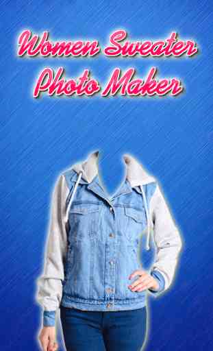 Women Sweater Photo Maker 1
