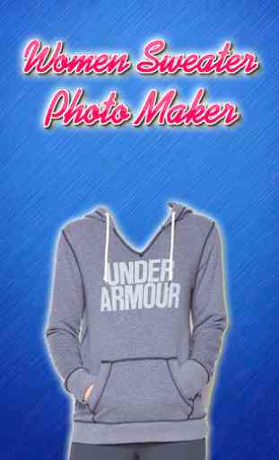 Women Sweater Photo Maker 3