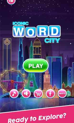 Word Connect Puzzle Game: Word Iconic City Free 1