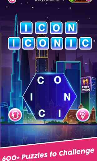 Word Connect Puzzle Game: Word Iconic City Free 2