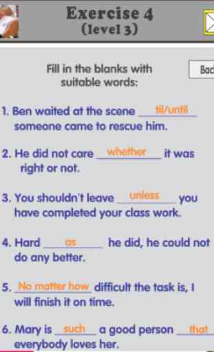 adverb clause exercises 4