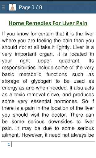 Liver Pain Home Remedies 2