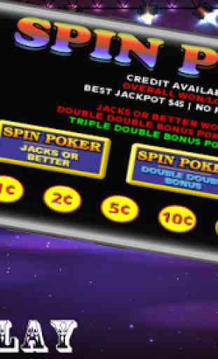 Spin Poker - FREE 3
