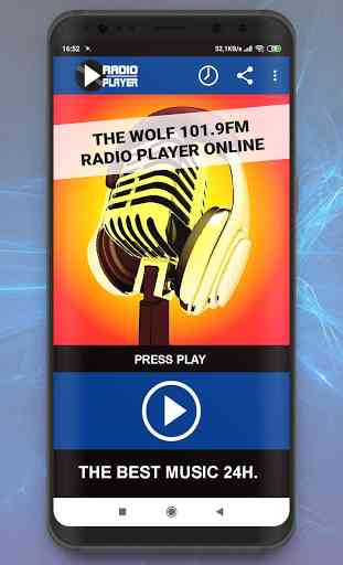 The Wolf 101.9FM Radio Player Online 1
