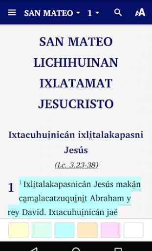 Totonaco Papantla Bible 1