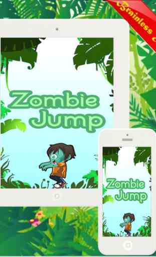 AAA Zombie Jumper Game-High Dive Jumping in Wonderland-Move Amazon Jungle zombi Jump Coin Hunting Adventure Pro 4