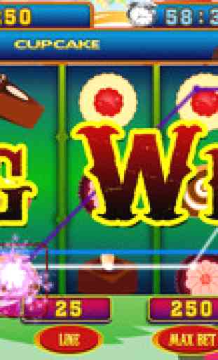 Aawesome Cupcake & Cookie Mania Casino - Play Lucky Slots and Jam Your Friends 2