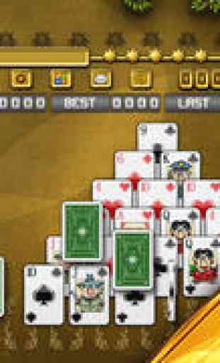 ACC Solitaire [ Pyramid ] HD Free - Classic Card Games for iPad & iPhone 1