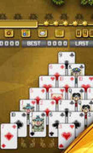 ACC Solitaire [ Pyramid ] HD Free - Classic Card Games for iPad & iPhone 2