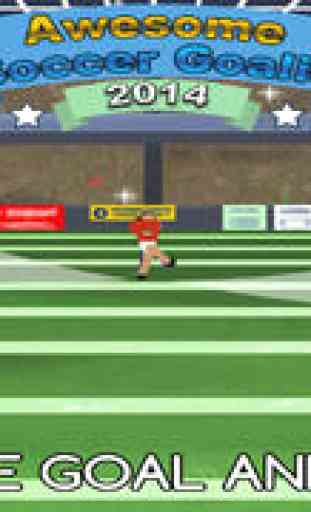 Action Sports Real Star Soccer Head 2014 - The Goalie Fantasy Win Games HD (Free) 4