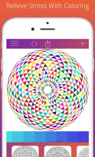 Adult Coloring Book For Adults Free - Mandala Pages, Stress Relief, And Color Therapy 2