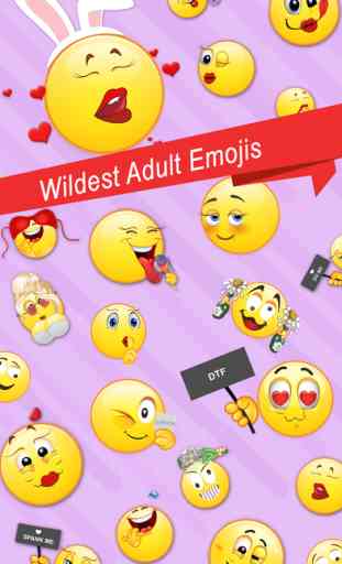 Adult Emoji Emoticons & Sticker for Text i-Message, Whatsapp, Facebook, Messenger, SMS (18+ Hot) 1