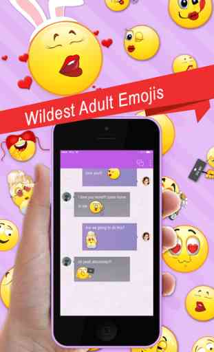 Adult Emoji Emoticons & Sticker for Text i-Message, Whatsapp, Facebook, Messenger, SMS (18+ Hot) 3